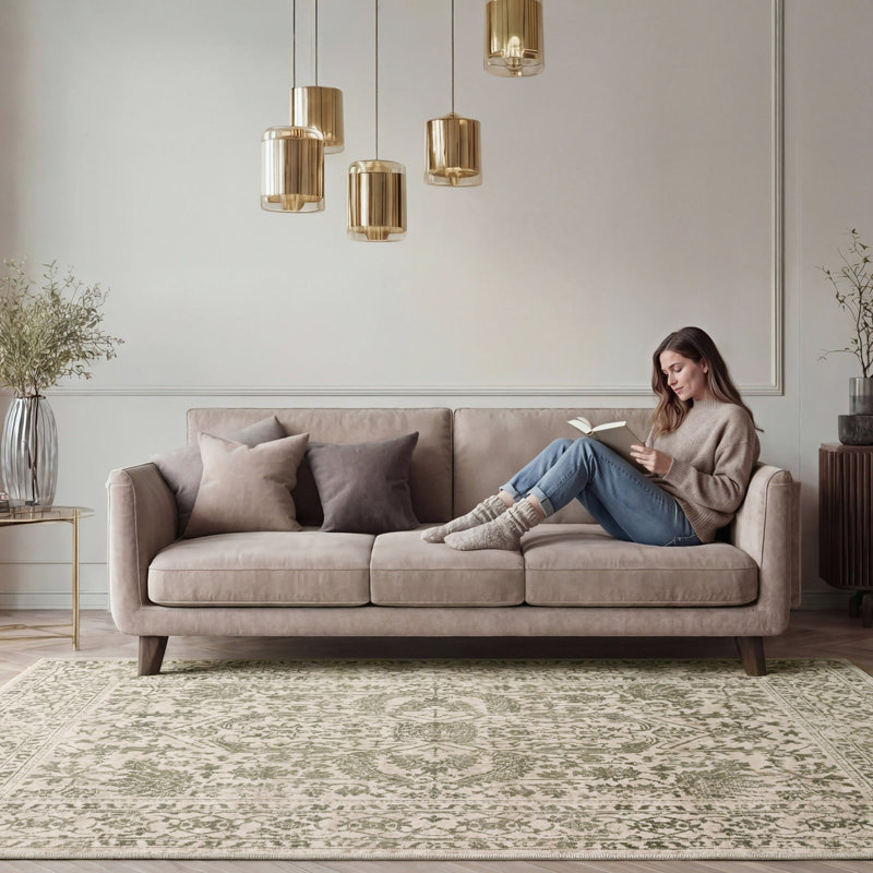 Abstract Machine Tufted Area Rug, 70cm x 300cm
