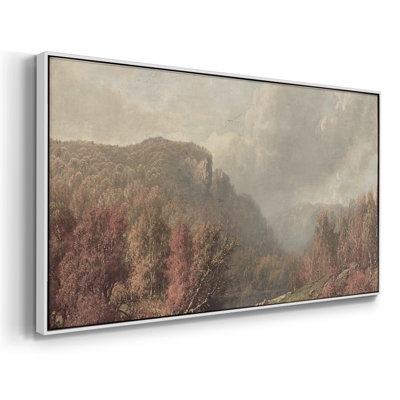 Série paysage - CDXLI - Toile tendue avec châssis encadré - Prêt à être accroché