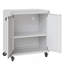 Armoire de garage roulante en blanc-2033852708