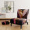 Glam Angel Wings - Chaise d'appoint Wings Angel - Chaise moderne