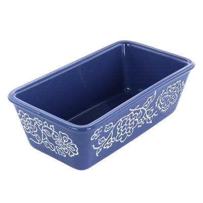 10.25 Inch Rectangle Loaf Baker in Blue