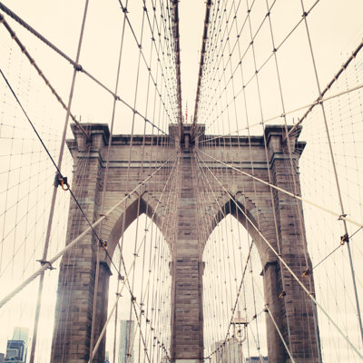 Brooklyn Bridge - Wrapped Canvas Print