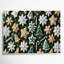 Décoration murale de Noël, biscuits au sucre de Noël, toile verte-1039954064