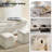 Darioush Polyester Storage Bench with Solid Wood Legs-662094797