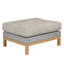Azores Outdoor Teak Ottoman-59015345-99025416