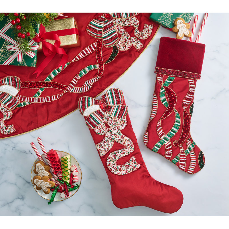 Merry Bow Stocking