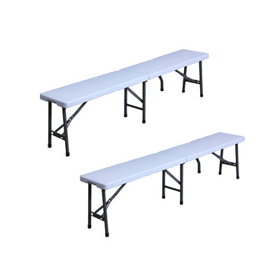 Burdelle Steel Outdoor Bench