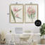 Ensemble de cadres flottants 2 pièces Tropical Grace Botanicals, design par Hannah Dawson-1367964370-1367964382