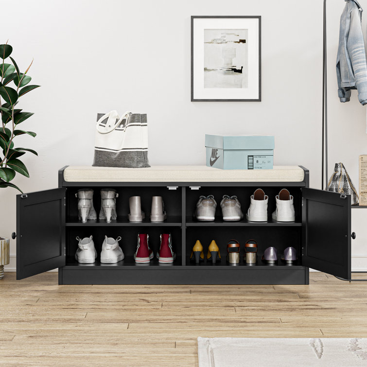 https://assets.wfcdn.com/im/93601114/resize-h755-w755%5Ecompr-r85/2498/249808192/Courtemanche+Shoe+Storage+Bench%2C+Entryway+Bench+with+Doors+Cabinet%2C+Adjustable+Shelve%2C+Cushioned+Seat+and+Handle.jpg
