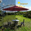 Parasol suspendu d'extérieur 10 pi Brunet-861279439