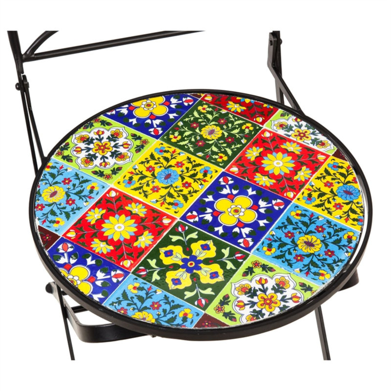 Chaise de salle à manger pliante pour patio