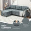 Rececca 3 Seater Sofa & Chaise-1052090456