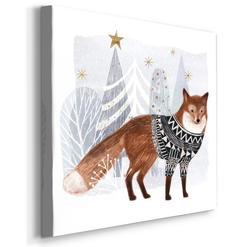 Cozy Woodland Animal I, H 40 po x l 40 po x P 1,5 po