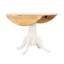 Table de salle à manger pliante de couleur naturelle pour la maison - fonctionnelle et attrayante, rétractable rustique et polyvalente