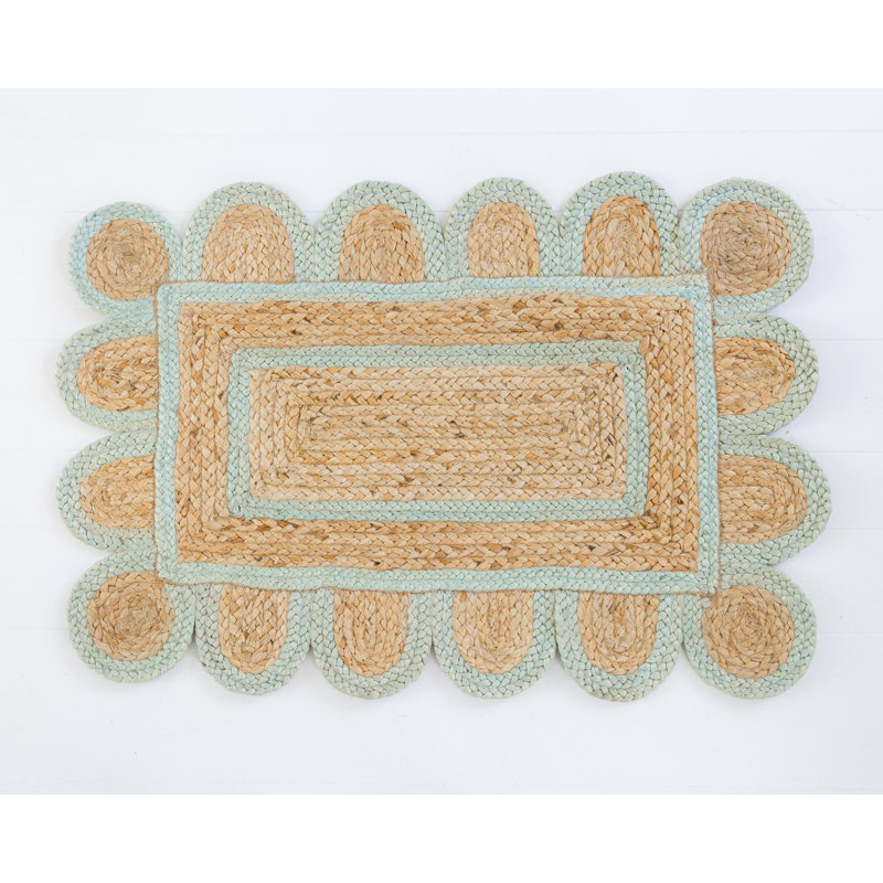 Hand Braided Jute / Sisal Area Rug, Runner 3' x 10'