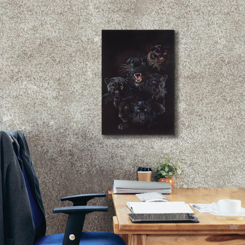 'Onyx' by Barbara Keith, Canvas Wall Art, 26" H x 18" W x 0.75" D