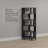 Yalin 6-Tier Modern Mid Century Corner Bookcase, 71.5" Extra Tall Corner Shelf With Storage-1889318896