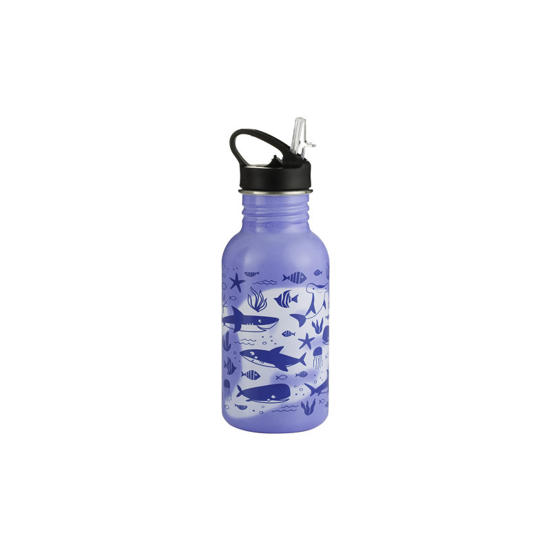Pure Colour Change Water Bottle, Sealife