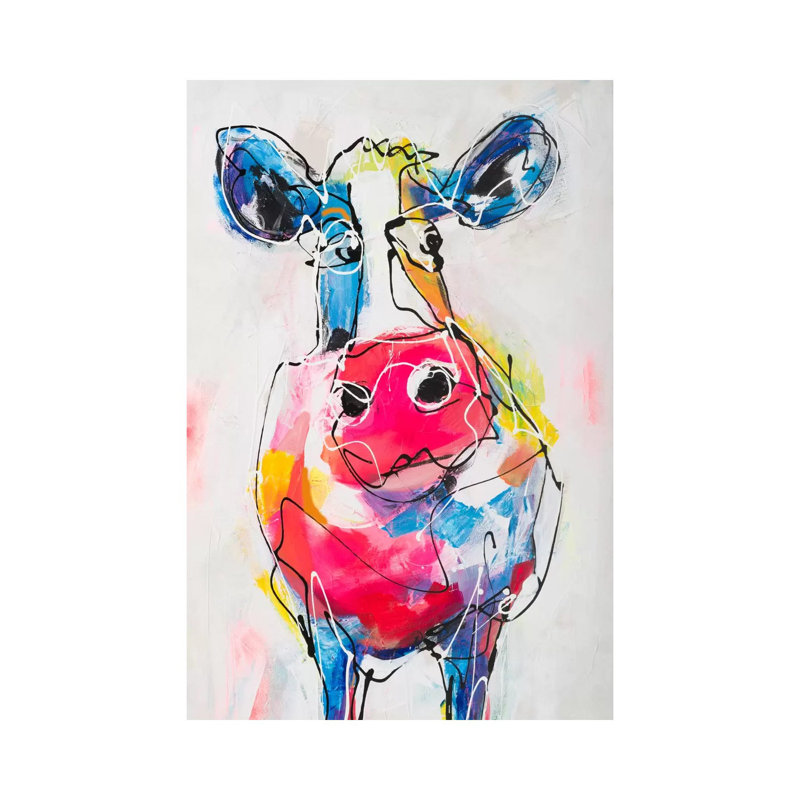 I Don't Know I by Art Fiore - Wrapped Canvas Painting, 30.48 cm H x 45.72 cm W