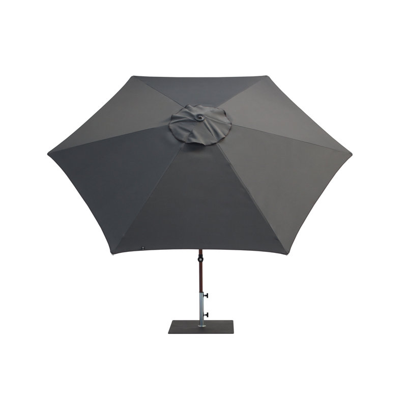 Aolaith 300cm Market Parasol, Anthrachite