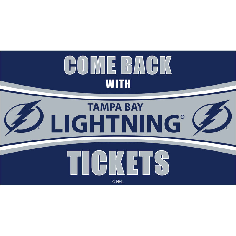 Paillasson en PVC, NHL Tampa Bay Lightning