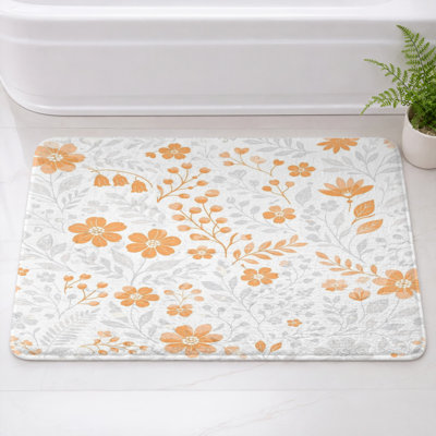 Tapis de bain Floral