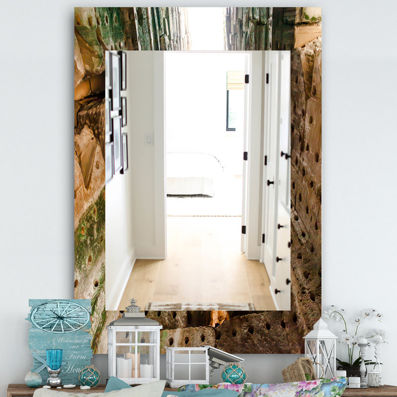 Miroir de salle de bain/meuble-lavabo traditionnel canyon, H 39,4 po x l 29,5 po