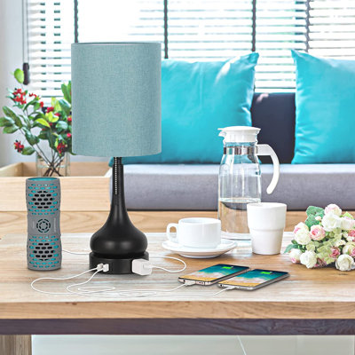 Metal USB Table Lamp