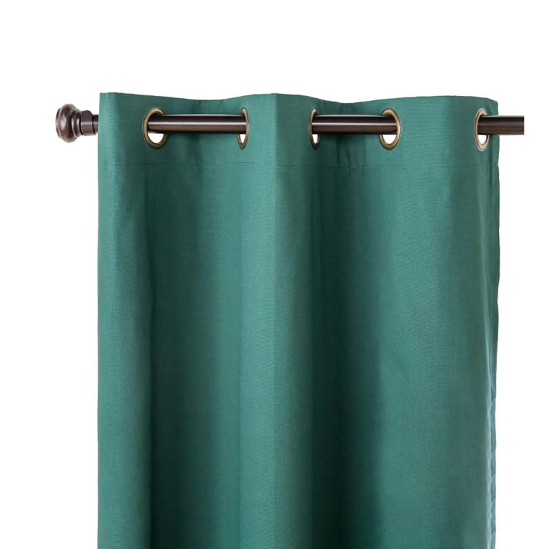 Cotton Room Darkening Curtain Pair