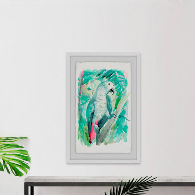 Parrot Profile - Single Picture Frame Print