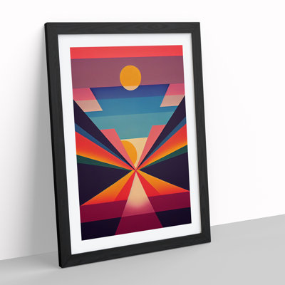 An Epic Abstract Sunset - Wall Art