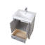 Ensemble de meuble-lavabo simple 24 po Modena-27041310