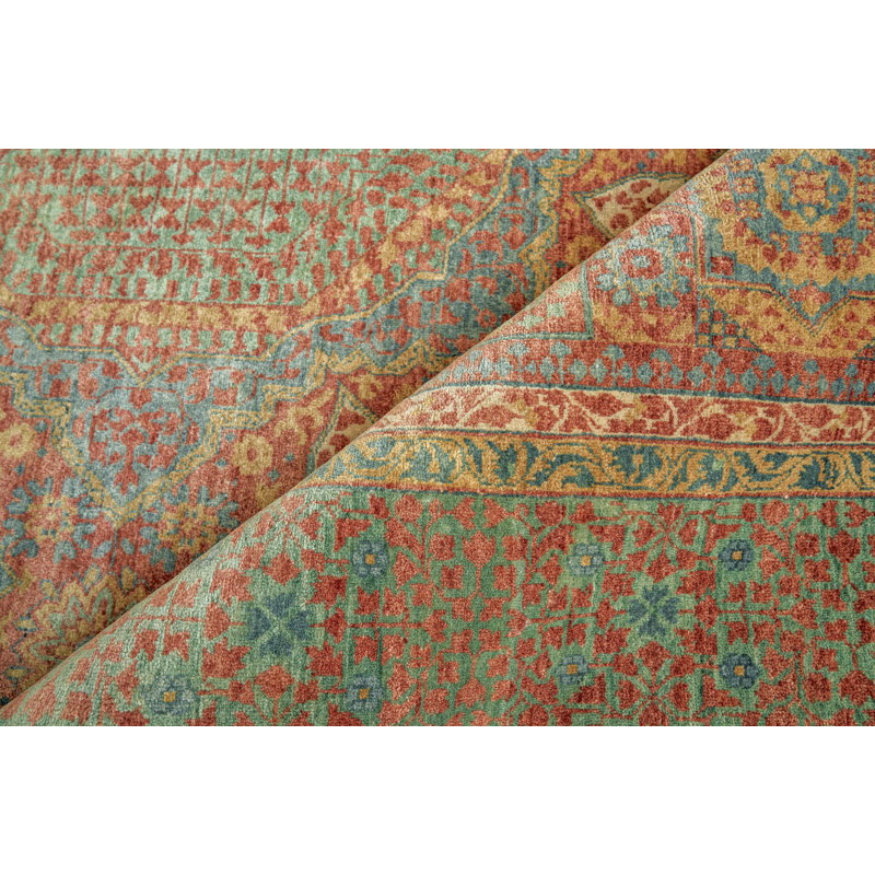 Mamluk Wool Oriental Area Rug, Rectangle 14'6" x 19'