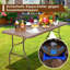 Rectangular 180Cm L Outdoor Camping Table-368234240-368234255