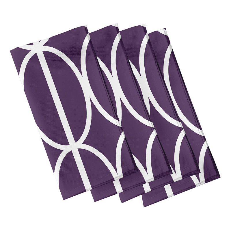 Ensemble de serviettes 4 pièces Noxon, Mauve