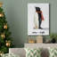 «Merry And Bright Penguin», toile tendue avec châssis - Prêt à accrocher-491281470