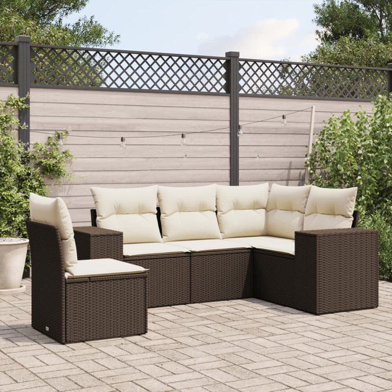 Ensemble de canapé de jardin Vidaxl