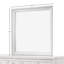 Miroir carré blanc