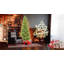 Arbre de Noël mince de 7 pi avec 400 lumières DEL chaudes - 1180 pointes en PE + PVC, conception à charnières peu encombrante, installation facile, support en métal robuste - arbre à crayons réaliste pour les petits espaces-1729931153