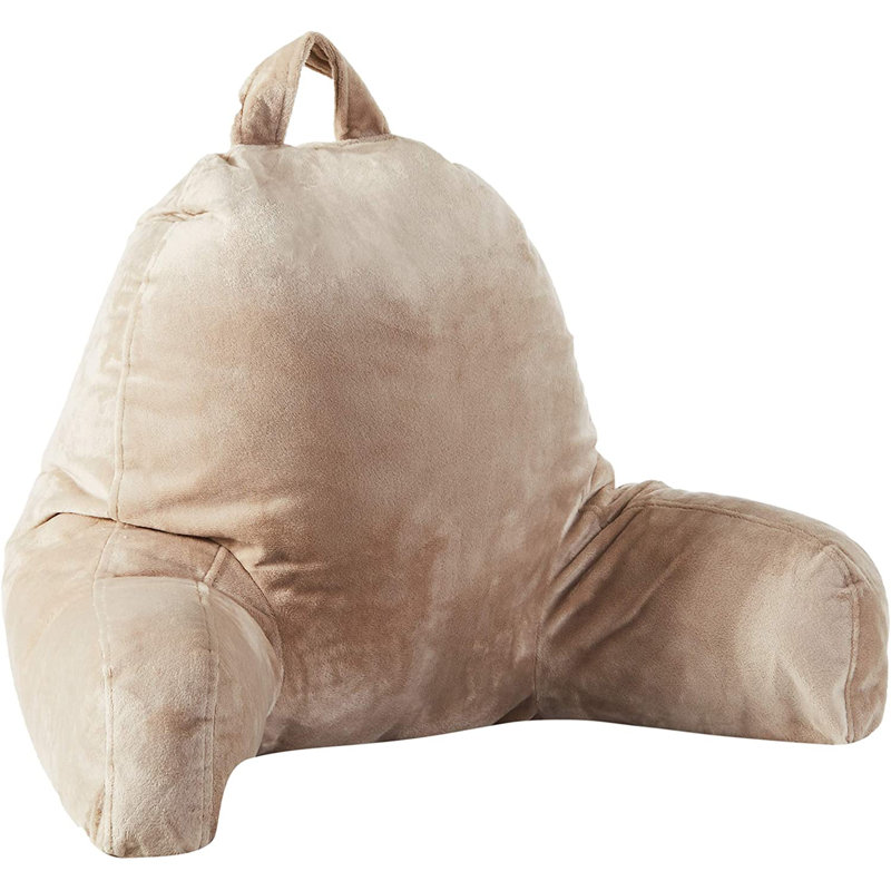 Zukowski Bed Pillow Cover & Insert, Taupe