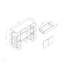 Buffet avec 4 tablettes Modernize Kitchen