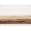 Tapis en laine beige/brun 6 pi 10 po x 9 pi à la main one-of-kind à la main noué la new age Nash