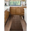 Tapis beige foncé Schulter, taille personnalisée par pieds-207346406