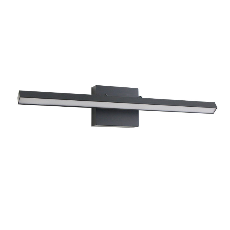 Abud 1-Light Dimmable LED Vanity Light Picture Lighting Bathroom Bar 24", Black