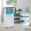 Climatiseur portatif 3-en-1 8 000 BTU, refroidissement, déshumidificateur et ventilateur, ultra silencieux à moins de 50dB avec télécommande et minuterie, ensemble de fenêtre inclus pour la chambre à coucher, le bureau et le dortoir