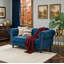 Canapé 65 po en tissu d'ameublement Chesterfield-1712768168