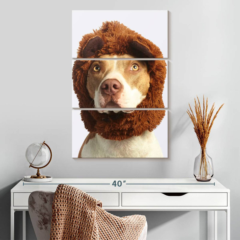 Brampt Dog Fur Headband, 32" H x 20" W