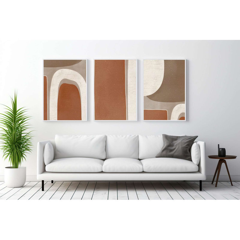 Superbe peinture décorative en panneau de fibres à densité moyenne (3 pièces), 19,7 po x 27,6 po chacune | 100% panneau de fibres à densité moyenne avec impression numérique éclatante | pour le salon, la chambre à coucher et le bureau, des œuvres d'art accrocheuses pour les espaces modernes