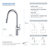 KIBI Hilo Pull Down Kitchen Faucet-41659824-48024394