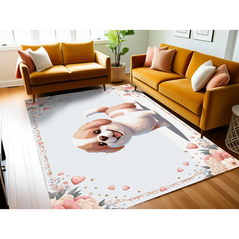 Tapis pour enfants East Urban Home, Rectangulaire 3 pi x 5 pi